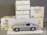 AMT & Revell Corvettes Models ranging in years, in boxes