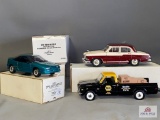 Model Cars including a '91 Geo Storm, '99 Volkswagen Beetle & '60 Ford Country Sedan