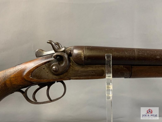[381] Wm Paphurst Double Hammer Shotgun, 12ga SN: NVN