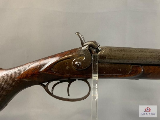 [161] Manton Percussion Double Barrel Stage Gun, 12ga SN: NVN