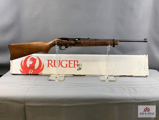 [229] Ruger 10/22 Back the Blue Edition .22 LR SN: 0018-81188