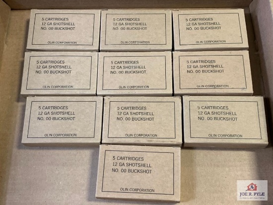 [504] Ammo Lot: 12ga No. 00 buckshot