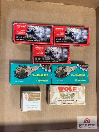 [529] Ammo Lot: 9mm Mak and 1 box of 9mm Para