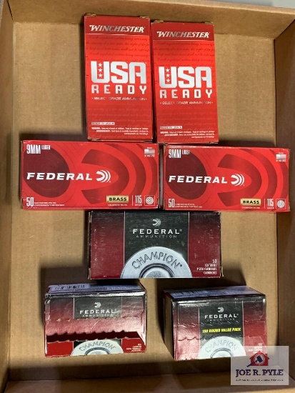 [521] Ammo Lot: 9mm Luger