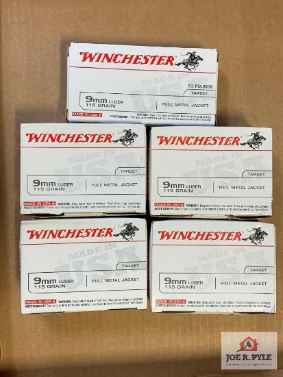 [523] Ammo Lot: 9mm Luger