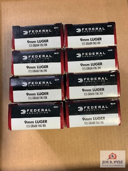 [524] Ammo Lot: 9mm Luger