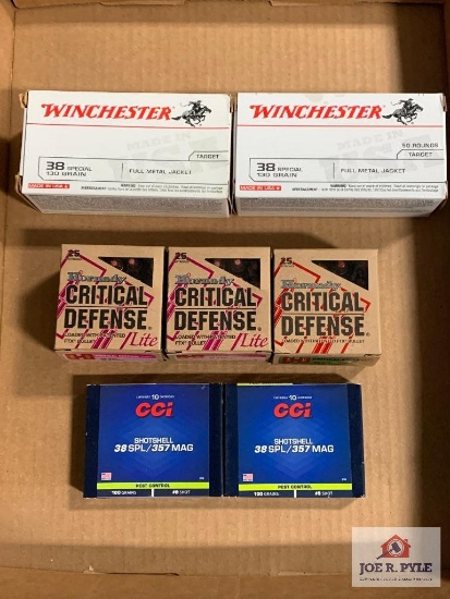 [448] Ammo Lot: .38 SPL and .38 SPL/.357 Mag shotshells