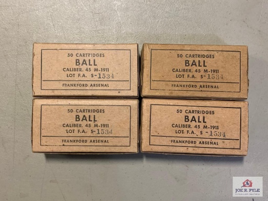 [480] Ammo Lot: .45 M-1911 Ball