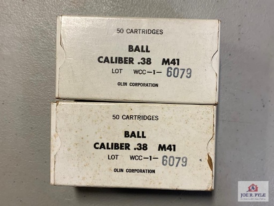 [442] Ammo Lot: .38 M41 Ball