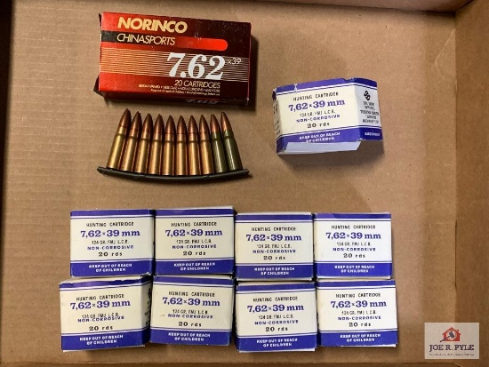 [510] Ammo Lot: 7.62x39mm