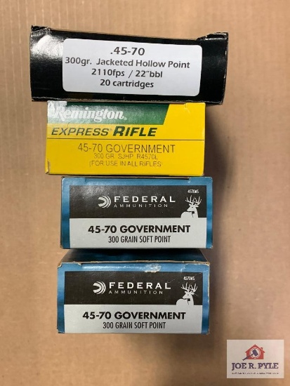 [481] Ammo Lot: .45-70