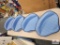 (4) Wise Blue Boat Seats