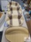 (3) Brown Cream & (1) Cream Wise Boat Seats