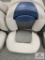 Cream-Blue-Gray Seat