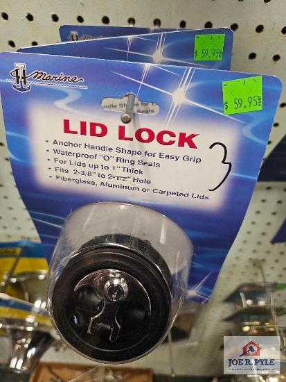 (3) Lid Locks