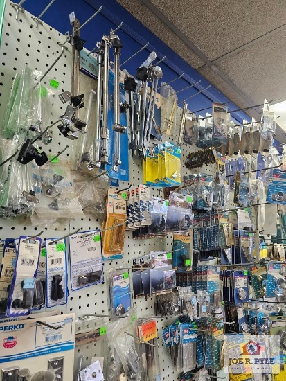 Misc. Boat Parts on Wall
