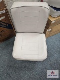 White Boat Seat