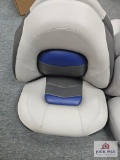 Cream-Blue-Gray Seat