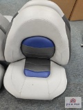 Cream-Blue-Gray Seat