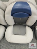 Cream-Blue-Gray Seat