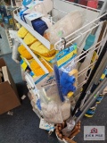Brush Display Rack With Contents