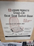 Snap on Boat Seat Swivel Base