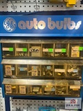 GE auto bulbs display