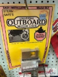 (3) Outboard Motor Locks