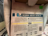 Worm Gear Winch