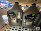 (2) One gallon 4 stroke oil