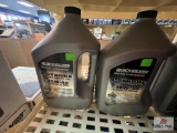 (2) One gallon 4 stroke oil
