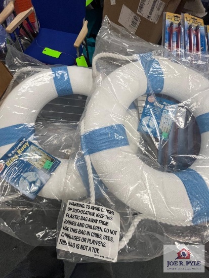 2 Decorative Ring Buoys