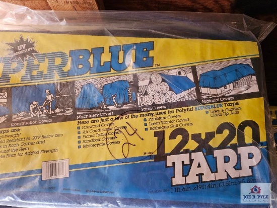 (24) 12 x 20 Tarps
