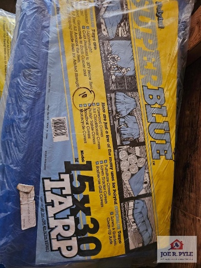 (10) 15 X 30 Tarps