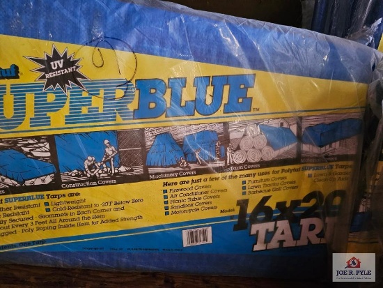 (6) 16 X 20 Tarps