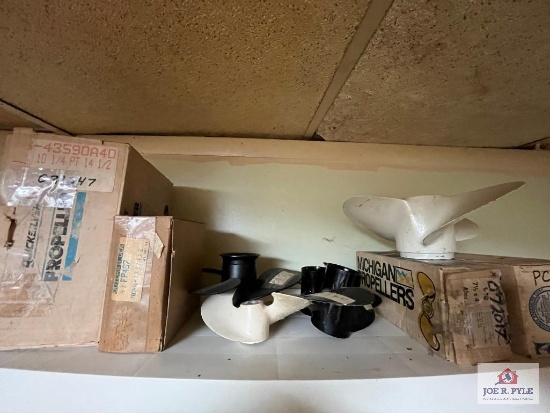 Shelf of Assortment Propellers