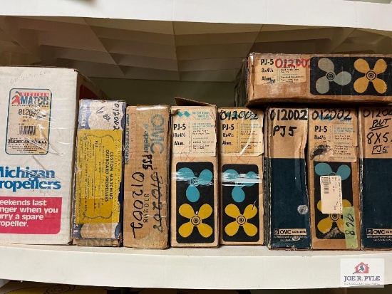 Shelf of Assortment Propellers