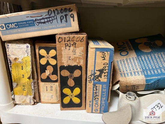 Shelf of Assortment Propellers