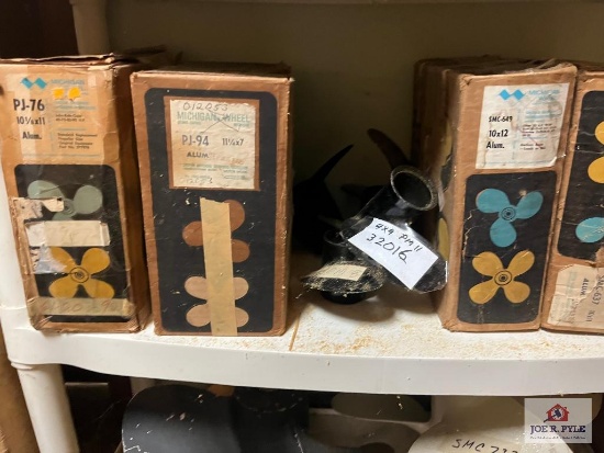 Shelf of Assortment Propellers