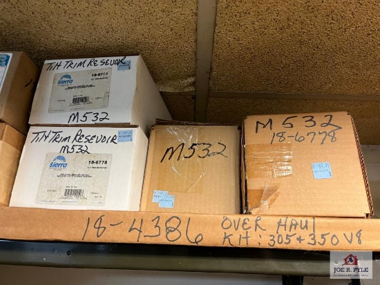 Shelf of Assortment Parts