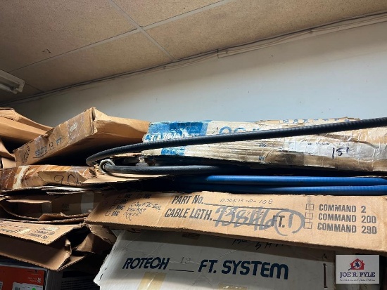 Shelf of Assortment Cables