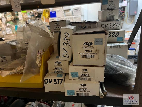 Shelf of Assortment Parts