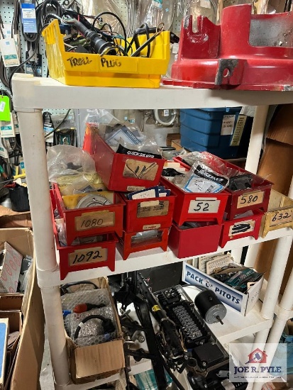 White Shelf & Contents