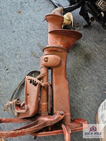 Brown Boat Motor