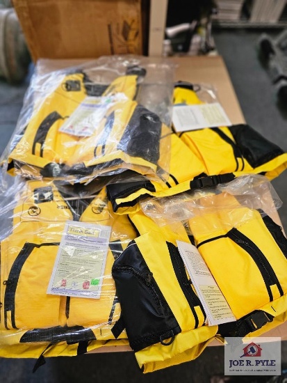Lot of Yellow Flotation Devices