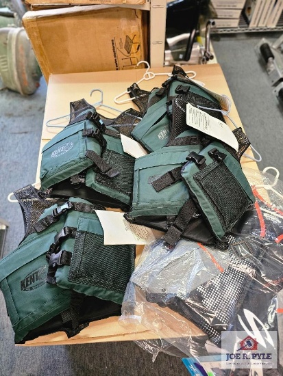 Lot of Kent Pro Tournament Series Life Vests