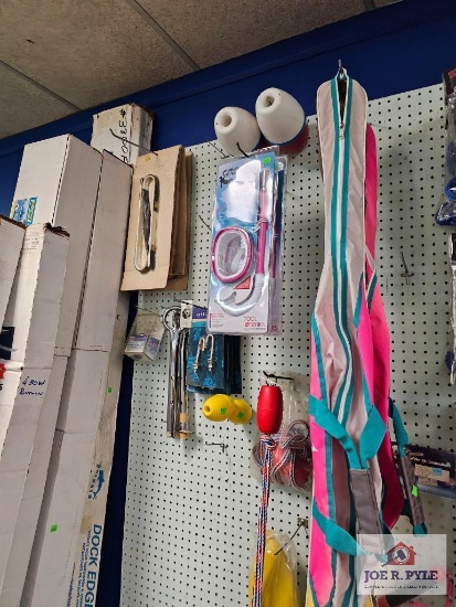 Display of Boating Accessories