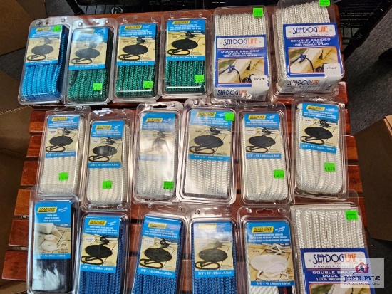 Lot of Nylon Dock Line in Boxes