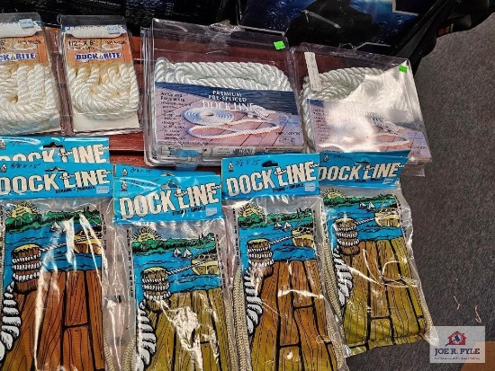 Display of Various Dock Line