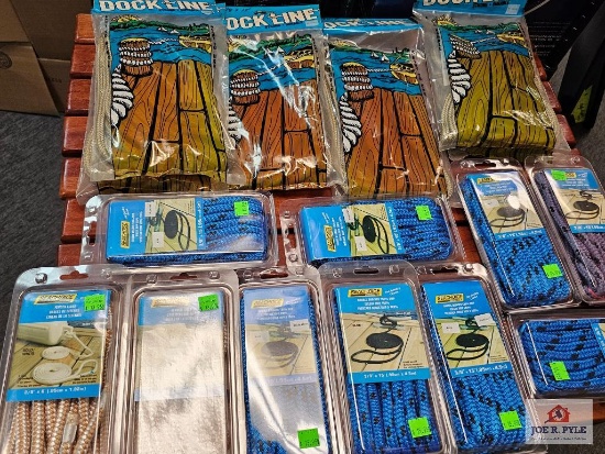 Lot of Various Dock Line